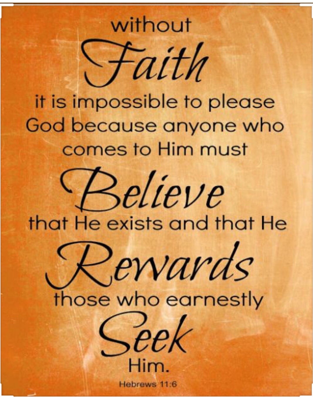 Faith. Hebrews 21:21–21 NLT  by Linda Carlton  Medium
