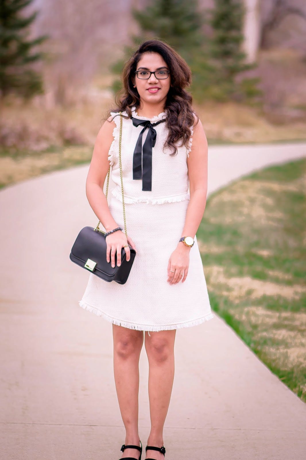 Chanel Style Tweed Dress. Dress — SheIn ; Cross Body Bag — Zara … | by  Prasanthi Kadiyala | Medium