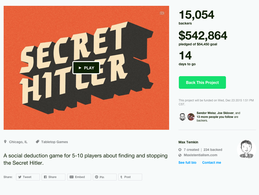 secret hitler buy