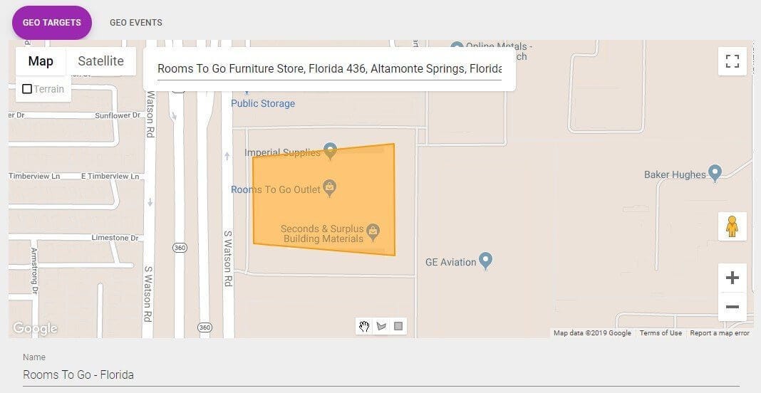 Geotarget Rooms To Go And Explore New Marketing Tools To