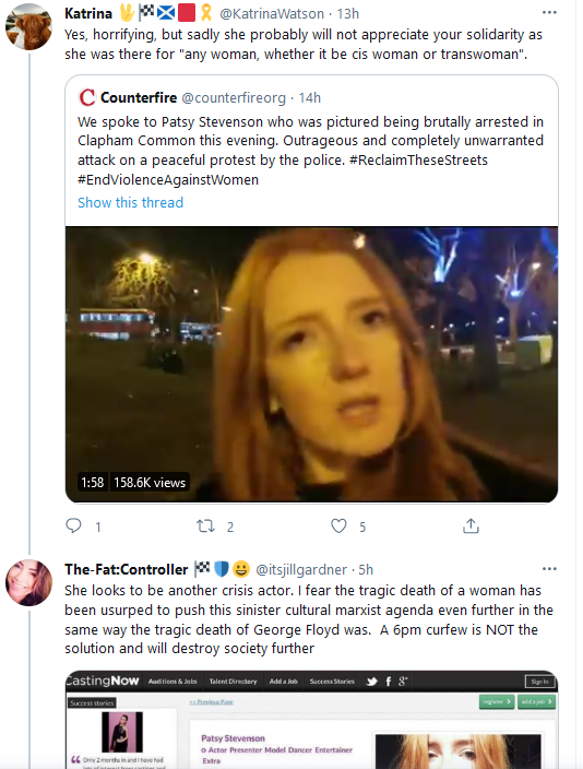 Transphobes accuse Patsy Stevenson of being a 'crisis ...