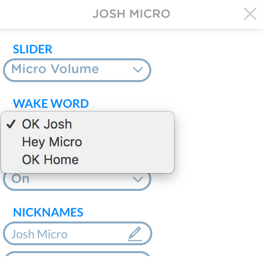 configuring personalizing nicknames