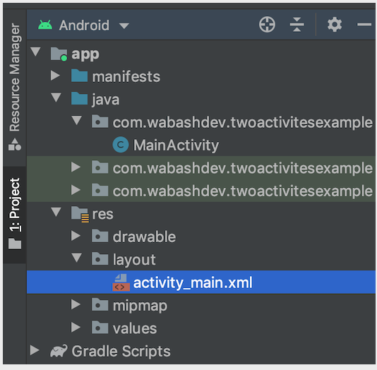 How to navigate between two activities — Android Tutorial by WabaApps