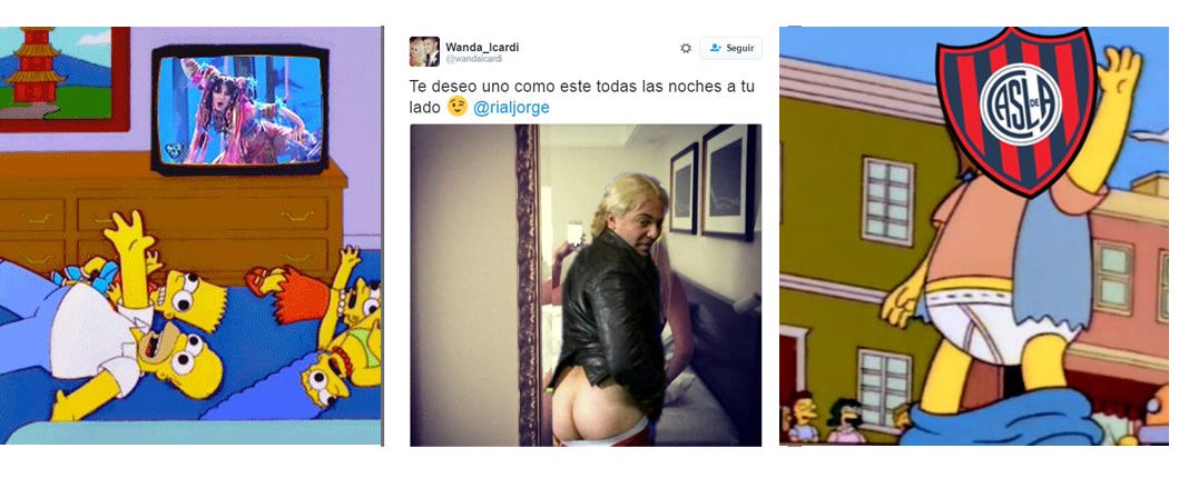 La semana en memes: Wanda Nara y su tanga, San Lorenzo y su derrota, Showmatch y más | by Juan
