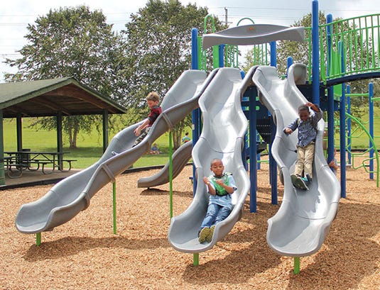 natural outdoor play equipment