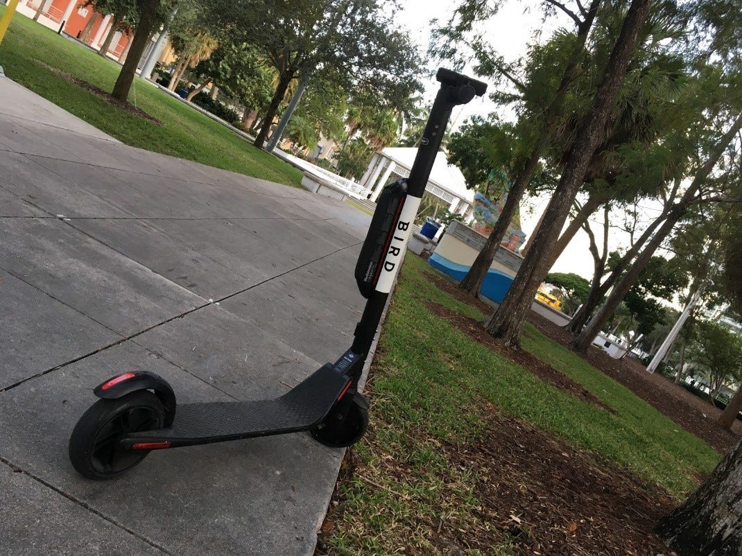 In Fort Lauderdale, EScooters Providing Environmental, TimeSaving