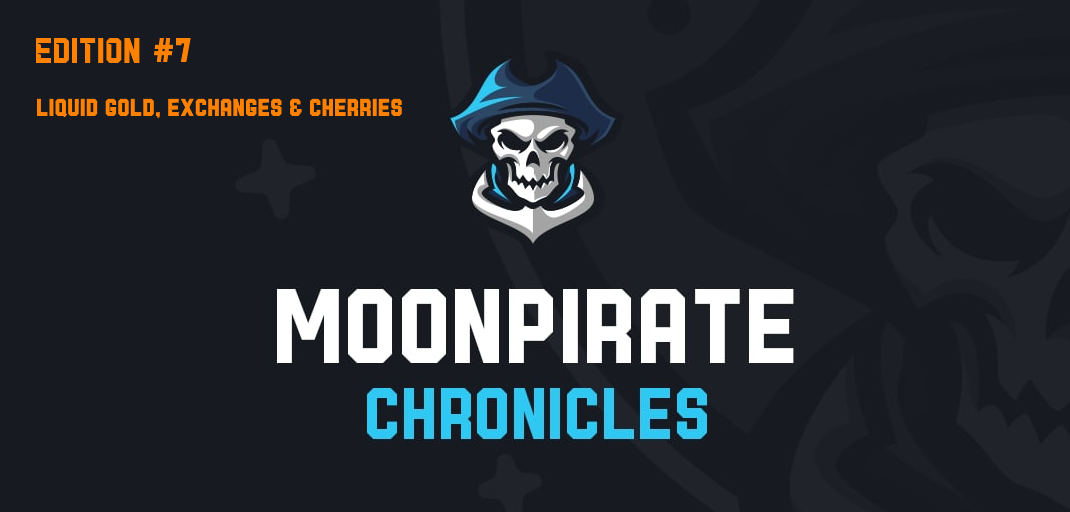 Edition 7 Liquid Gold Exchanges Cherries By Moon Pirate Medium
