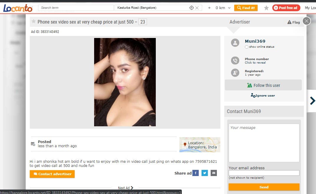 Whatsapp sex in