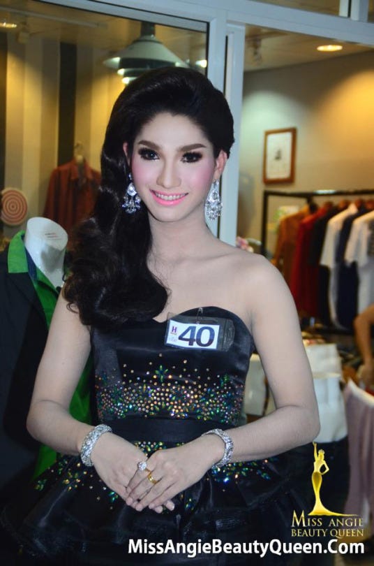 Beautiful Crossdresser From Thailand Lycorcatsuit Medium