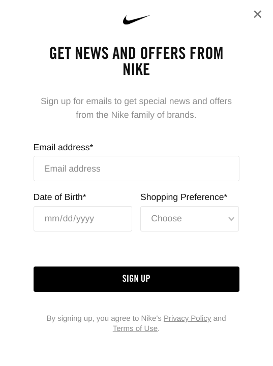 cheap nike clothing online