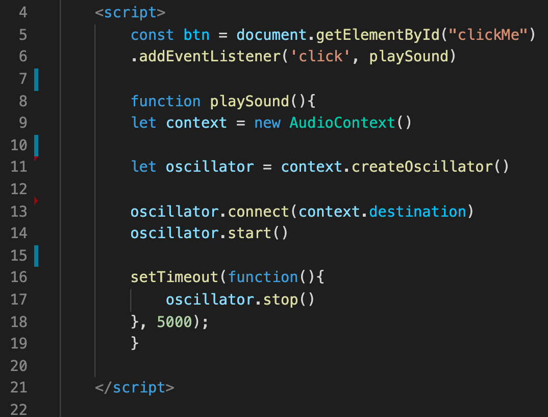 Creating your first sound with the Web Audio API | by Kevin Gleeson ...