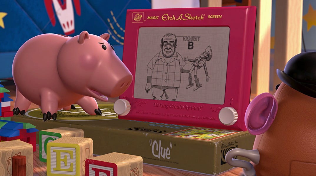 pink etch a sketch