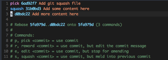 How to squash commits git. Смотреть фото How to squash commits git. Смотреть картинку How to squash commits git. Картинка про How to squash commits git. Фото How to squash commits git