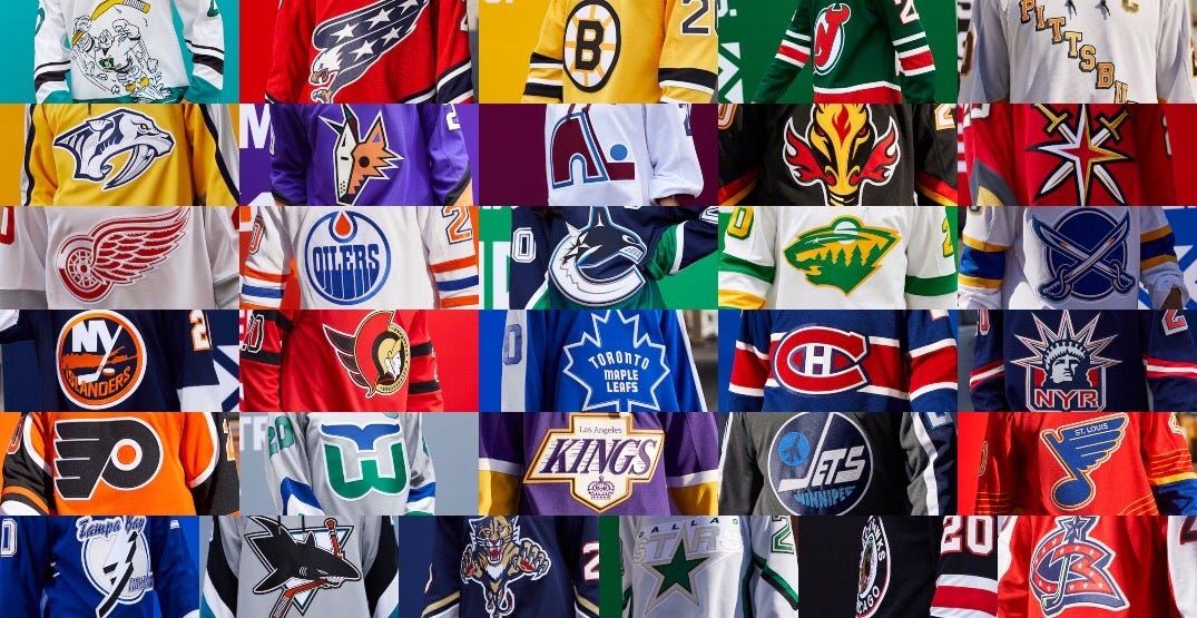 NHL Reverse Retro Jerseys, ranked | by Connor Guercio | Medium