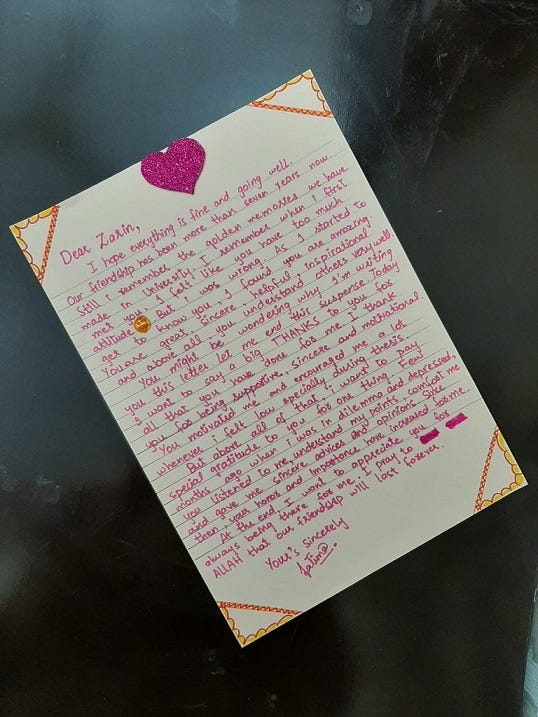 Letter Of Gratitude There Are Some Persons In Our Lives By Fatima Aslam Medium