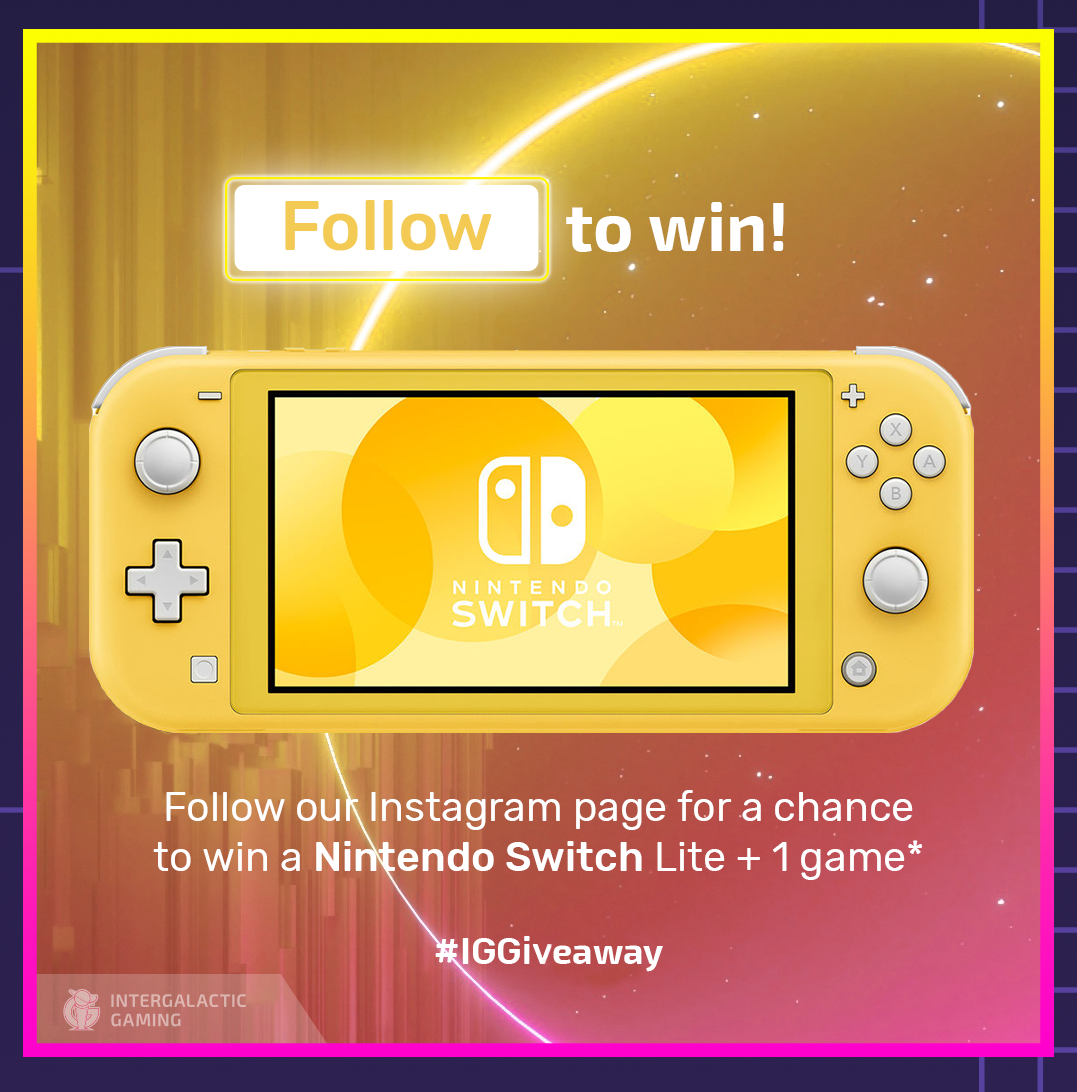 Nintendo Switch Lite Giveaway!. What better way to celebrate the… | by  Intergalactic Gaming | Medium