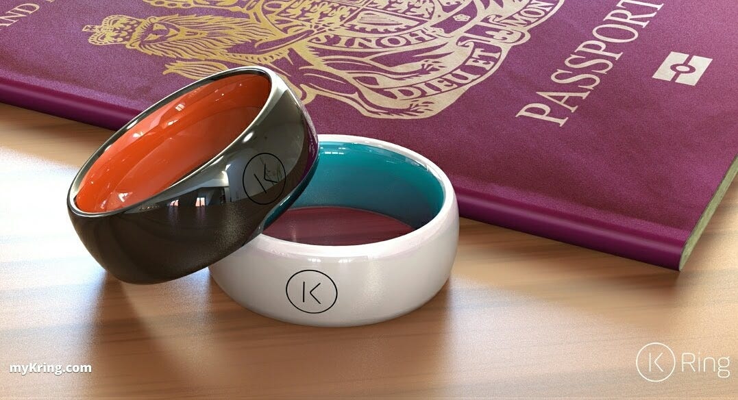 Say Hello to K-Ring. The World's First Contactless Payments… | by Go Beyond  | Medium