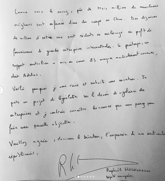 La Liste De La Honte Raphael Glucksmann Le Made by Ouïghours : voulons-nous vraiment SAVOIR ce que nous