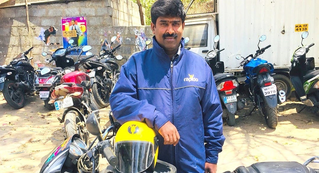 rapido captain food delivery
