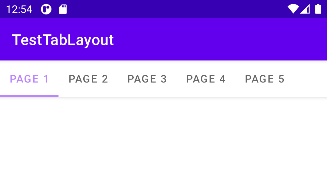 Android Custom Sections Pager adapter for viewPager2 in TabLayout (The