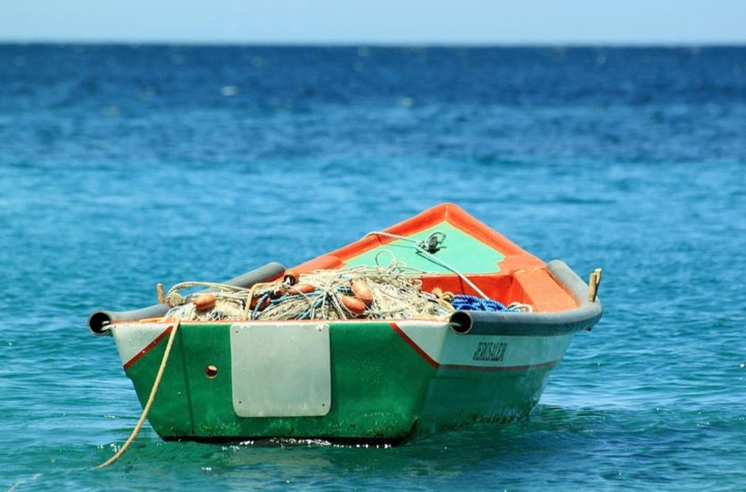 La Mer and the Boat. Un jour, I will sail away | by Charlotte Zobeir Ali |  ILLUMINATION | Medium