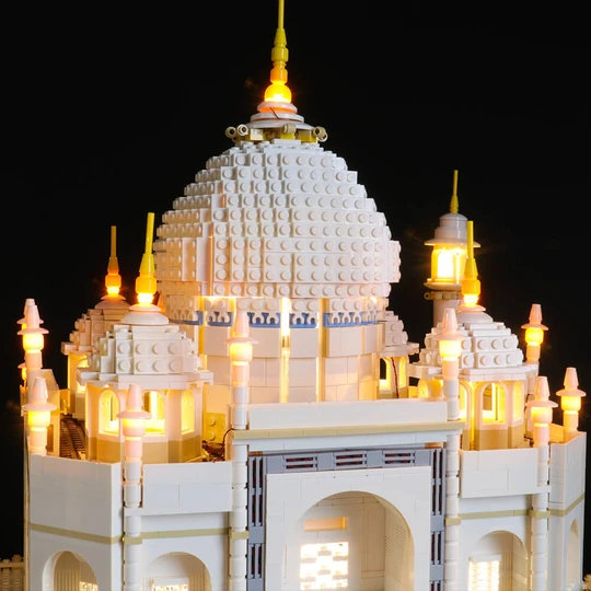 taj mahal lego lights