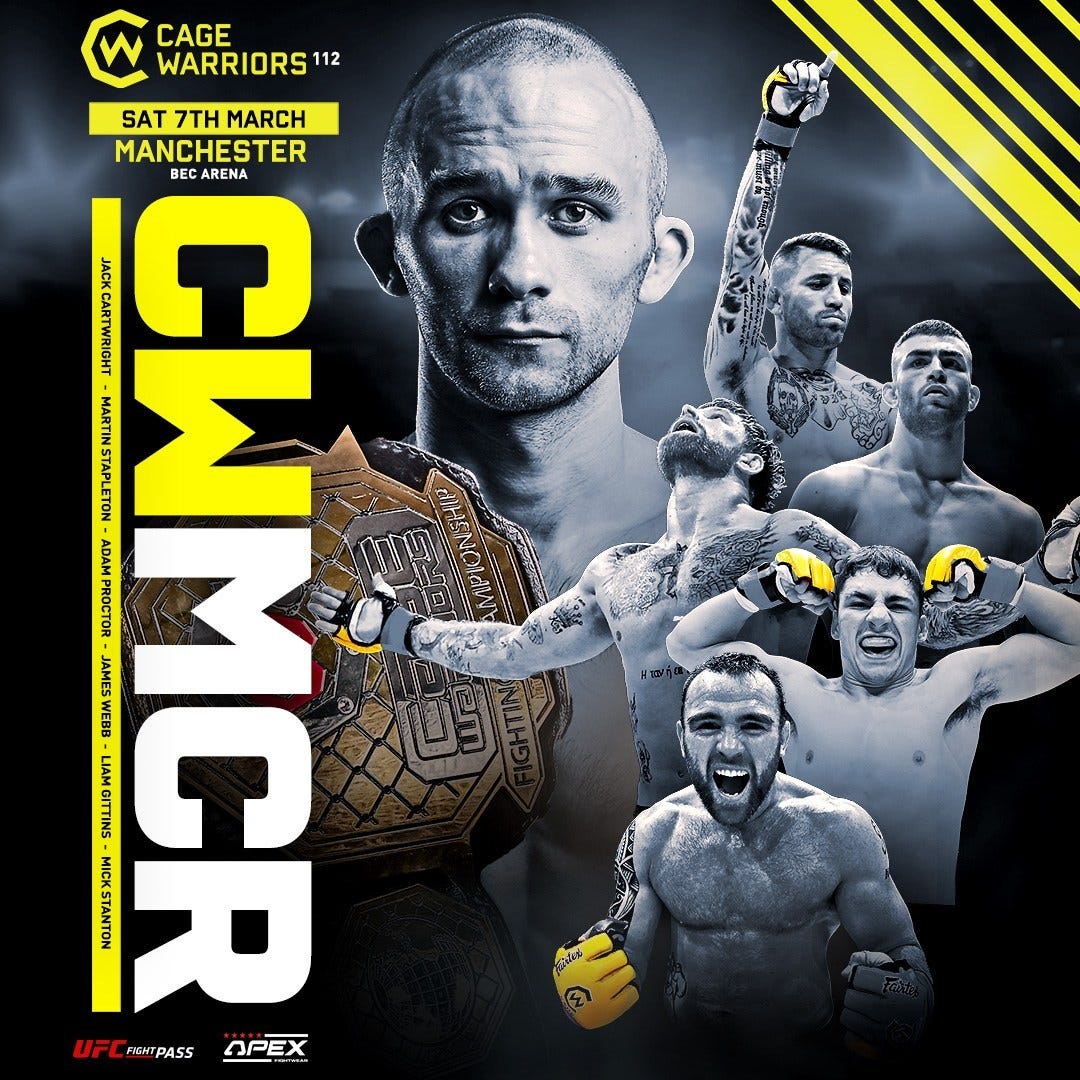 LIVE!! CW 112 - Cage Warriors 112 #LiveStream - teuaslist - Medium