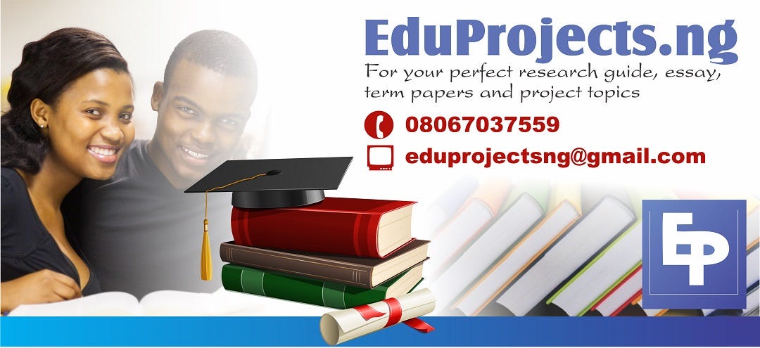 education project topics and materials in nigeria