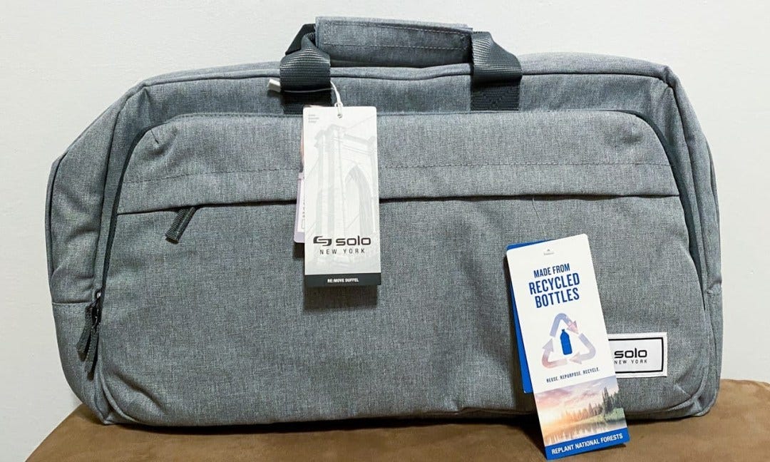 solo new york backpack duffel