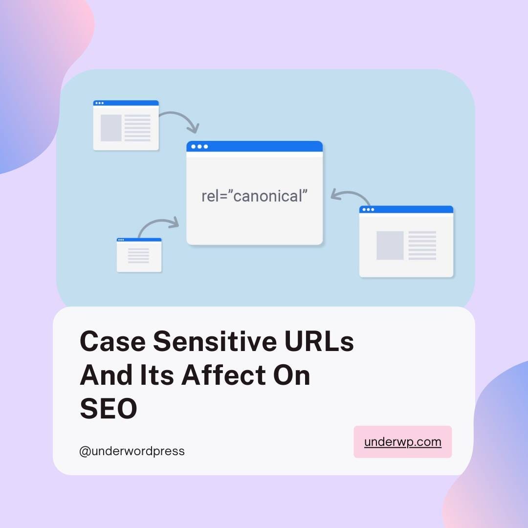 Case Sensitive URLs And Its Affect On SEO by UnderWP Medium