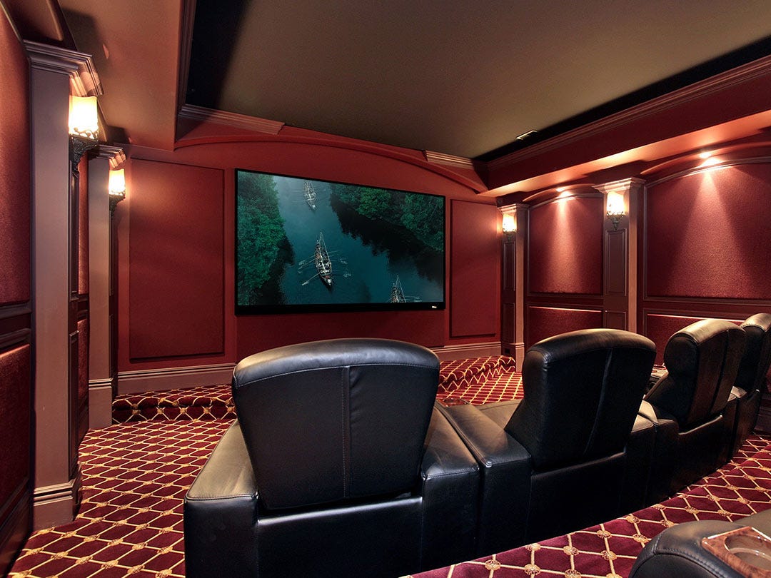 Home Theatre Room Design Ideas. Whether you’re looking for a… by