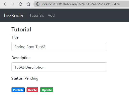 angular spring boot mongodb