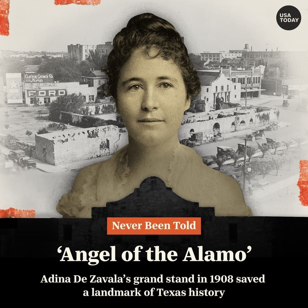 Adina De Zavala The Mexican American Woman Who Saved The Alamo By 
