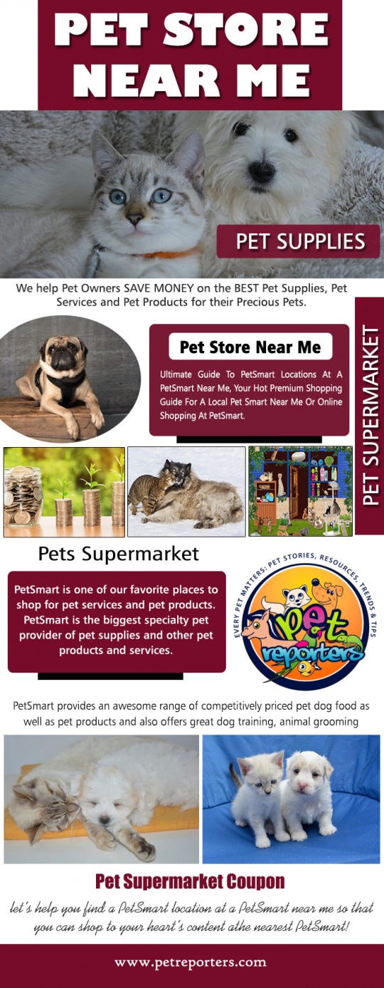 find nearest pet store