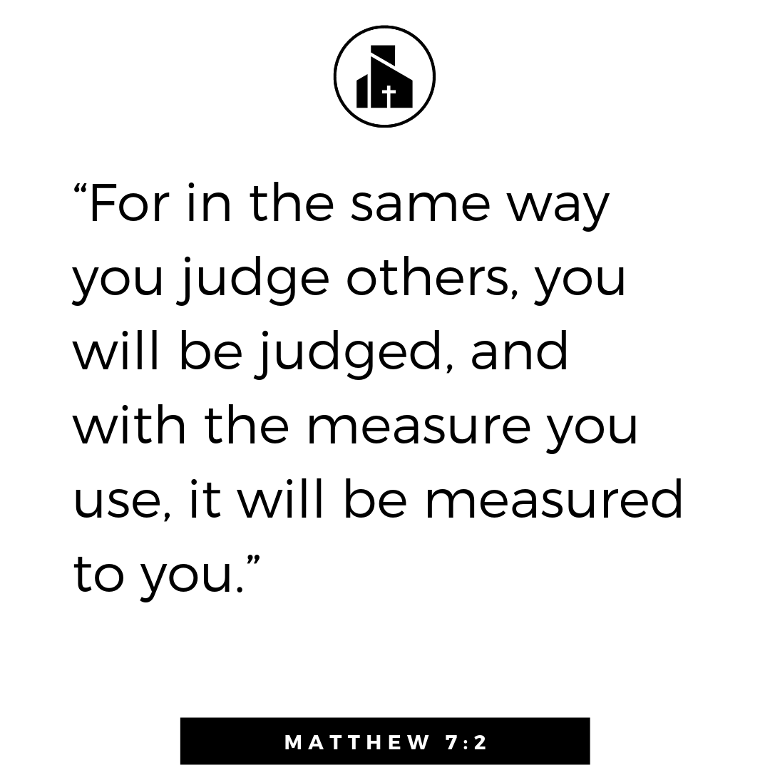 Daily Devotion — Matthew 7:2 — Judging Others | by Devotable | Medium