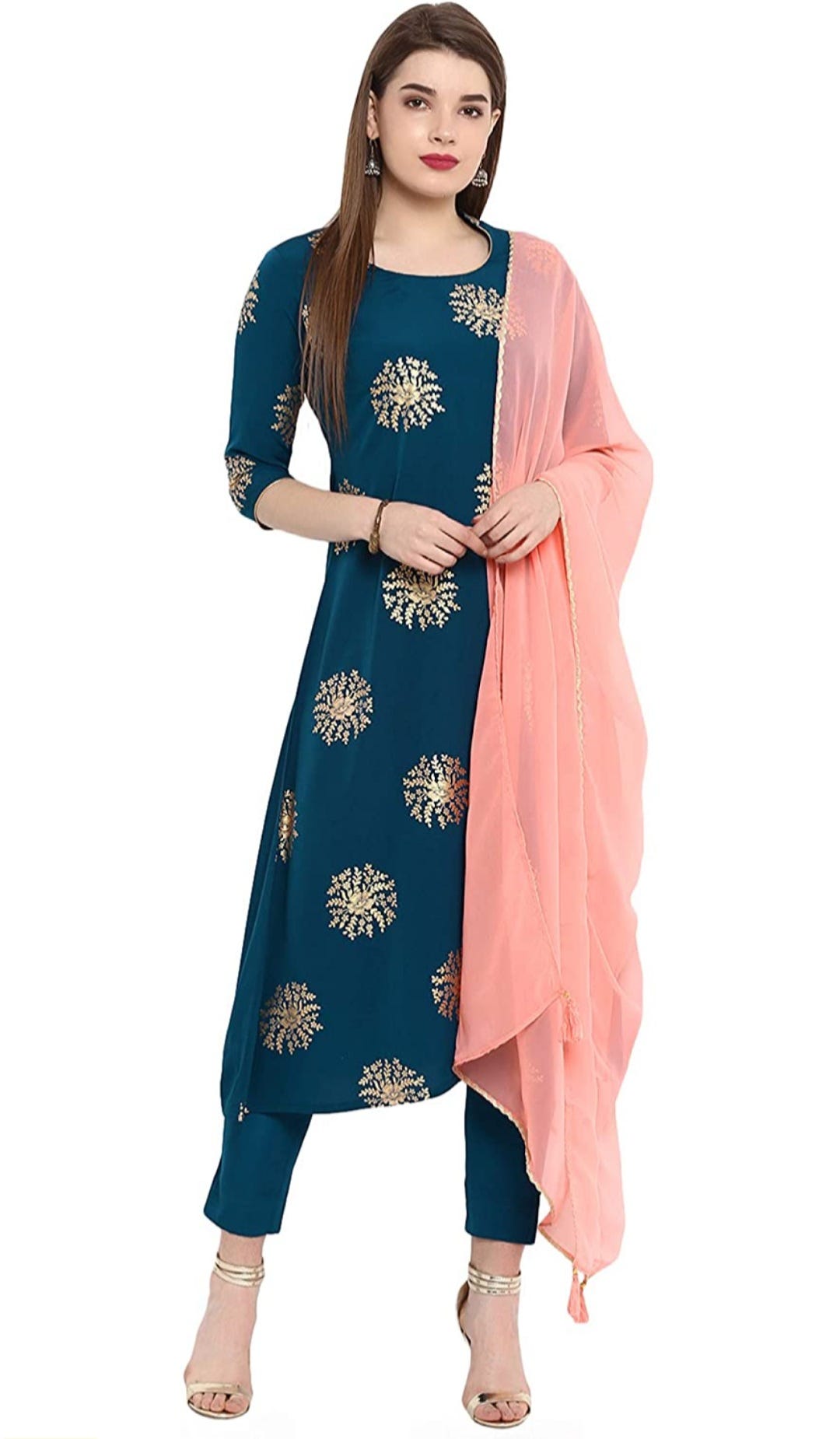 line kurta Fabric 