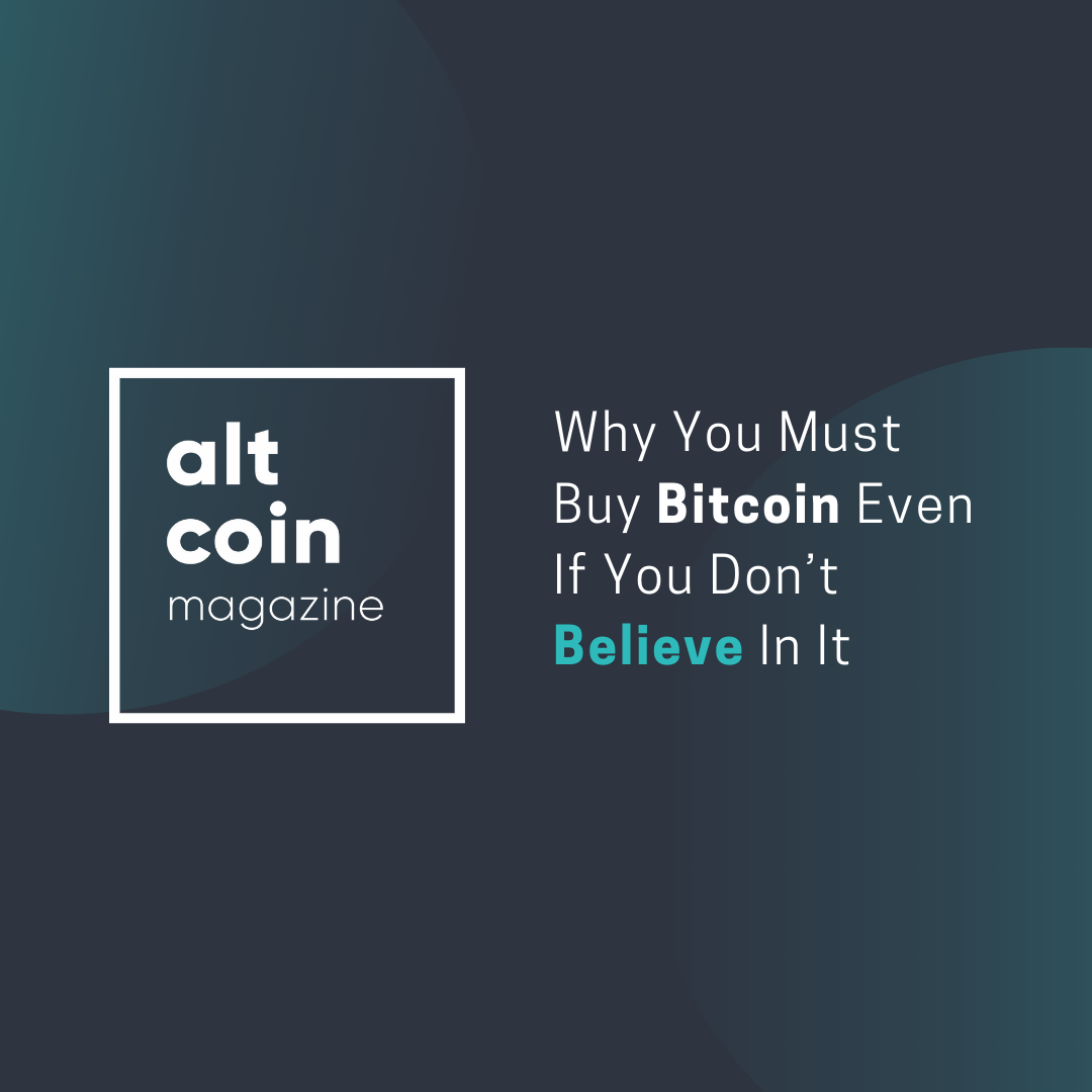 dont believe in bitcoin