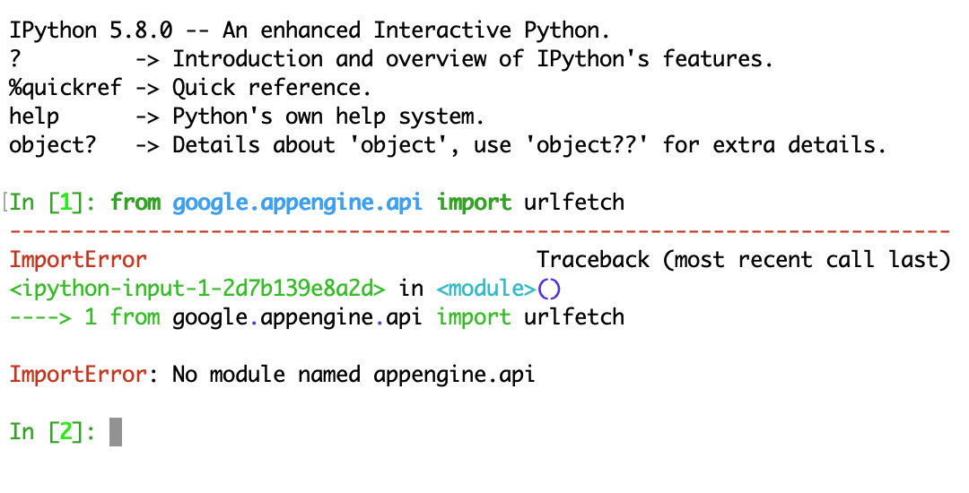 Fixing python import error “No module named appengine” | by Maanav Shah |  Medium
