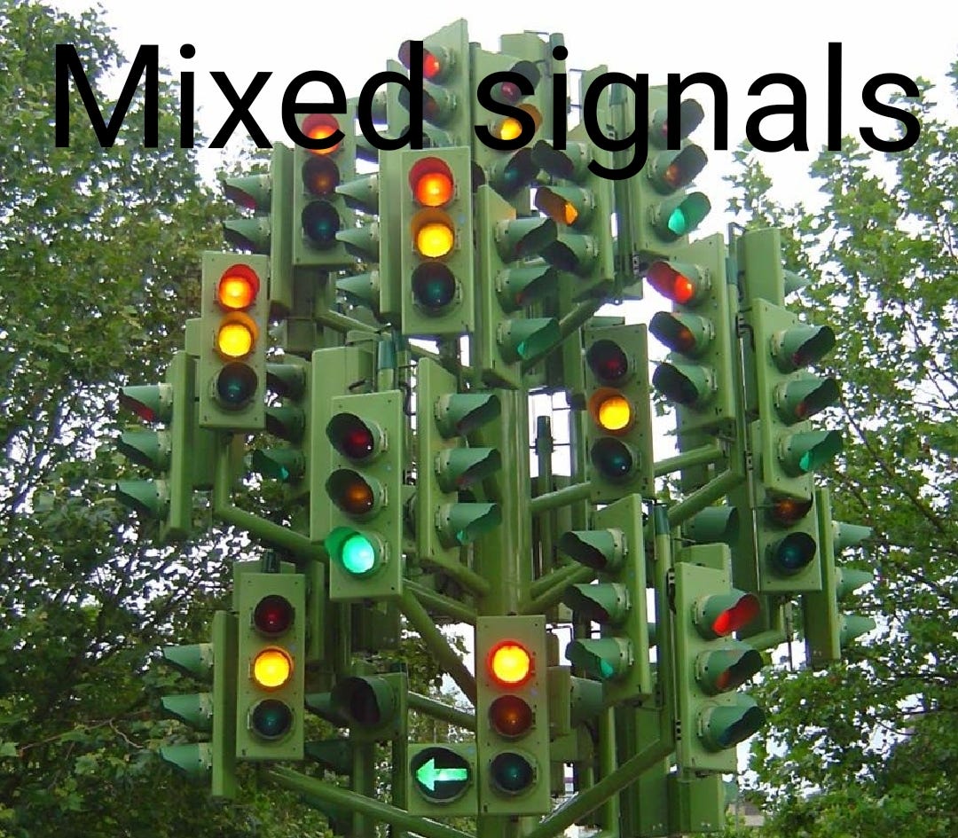 Mixed signals. How do you know if the signals you… by Treadmill