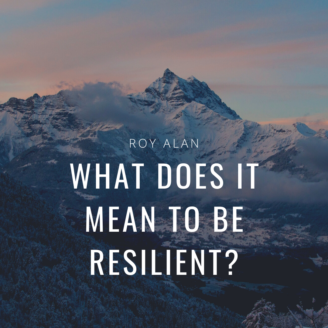 What does it mean to be resilient by nicolas alan kerkau do it