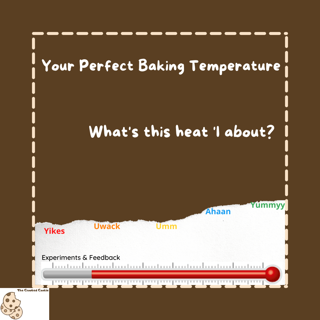 Know your perfect baking temperature by The Crooked Cookie Medium