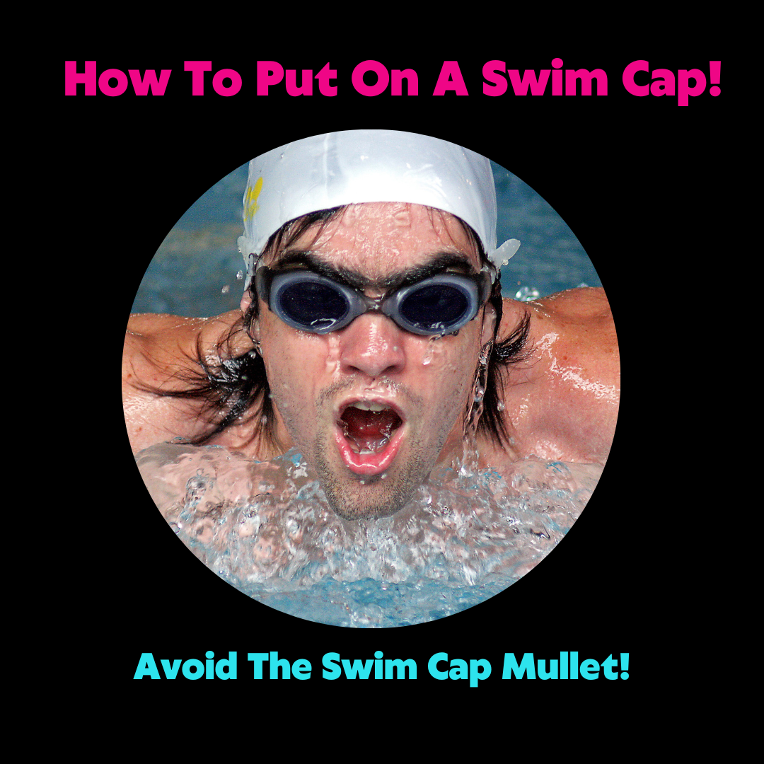 How To Put On A Swim Cap!. Might seems obvious but for some… by The