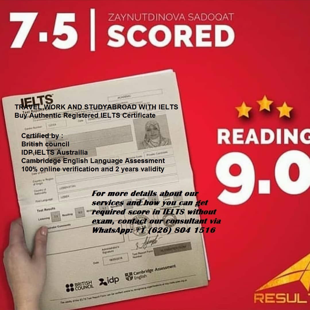 valid taking you without certificate ... IELTS Buy the exam