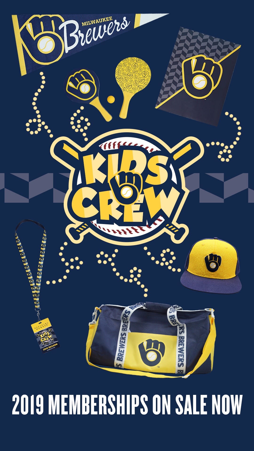 BREWERS KIDS CREW MEMBERSHIPS ON SALE NOW by Caitlin Moyer Cait