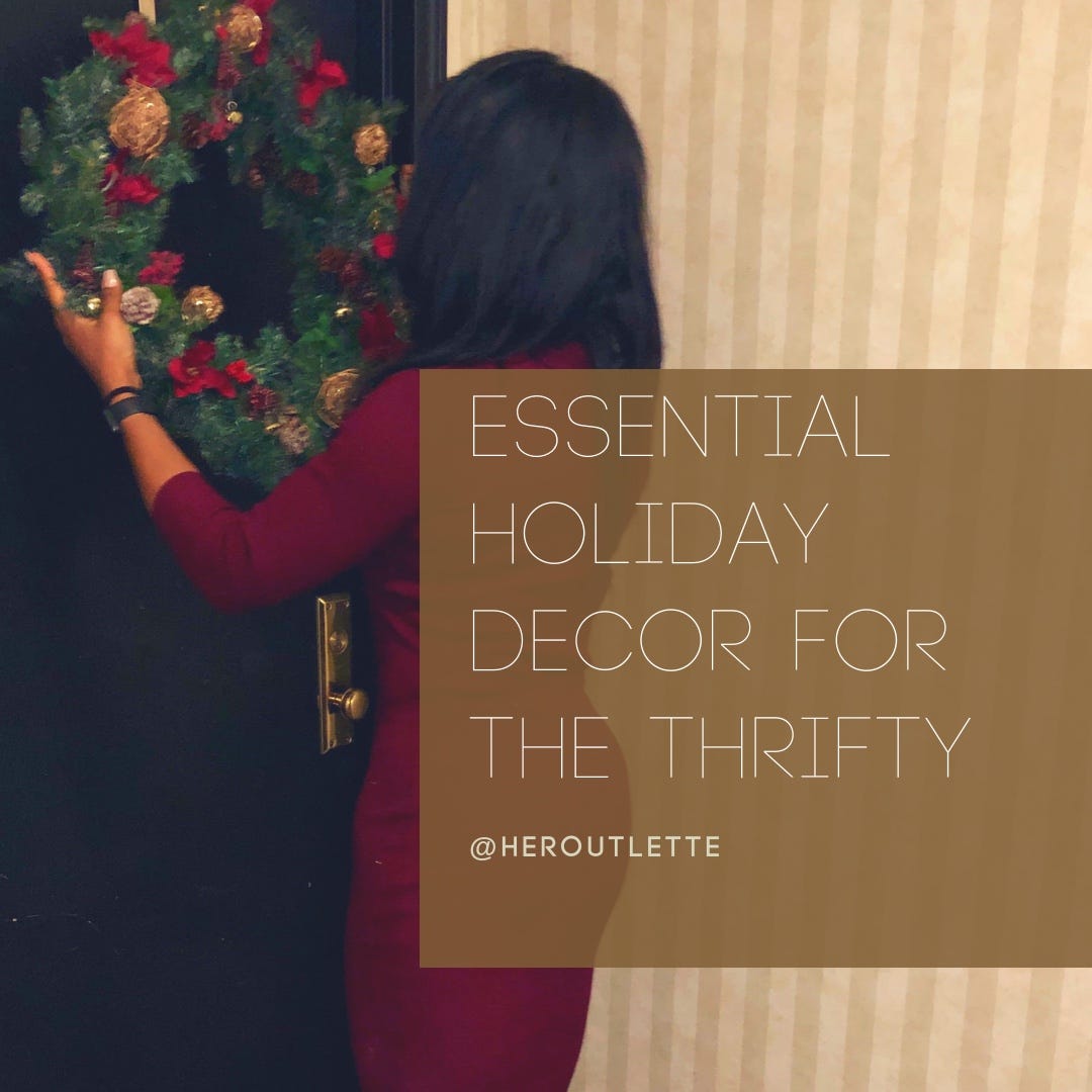 Essential Holiday Decor For The Thrifty Her Outlette Medium