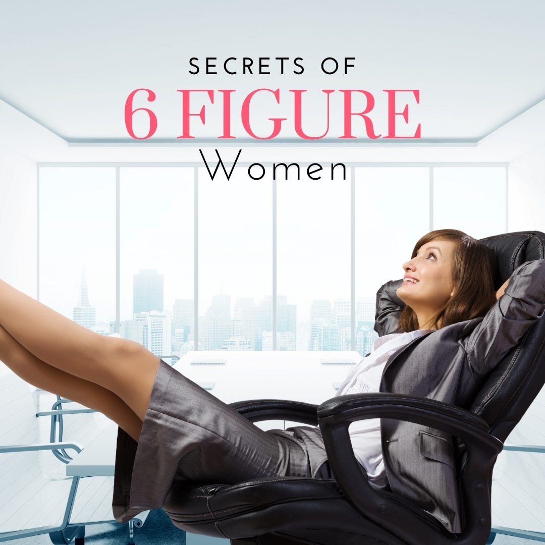 Secrets of six-figure women and how you too can achieve financial freedom |  by Juju Gurgel | Medium