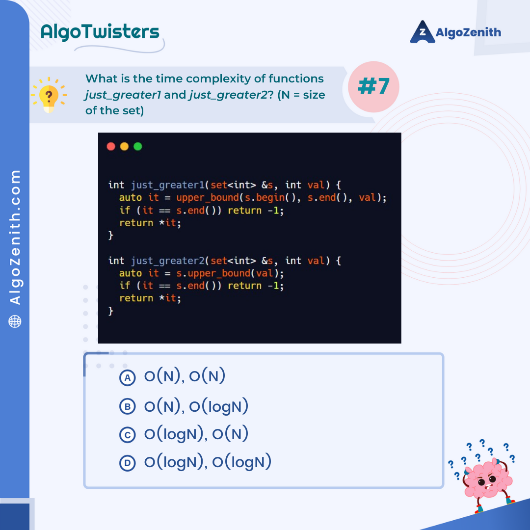 Two Upper Bound/Lower Bound Implementations in C++ by Algozenith Medium