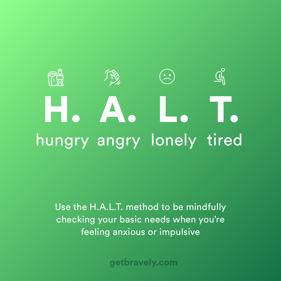 HALT- Coping Skills. How to start, and what to do next. | by Rackley