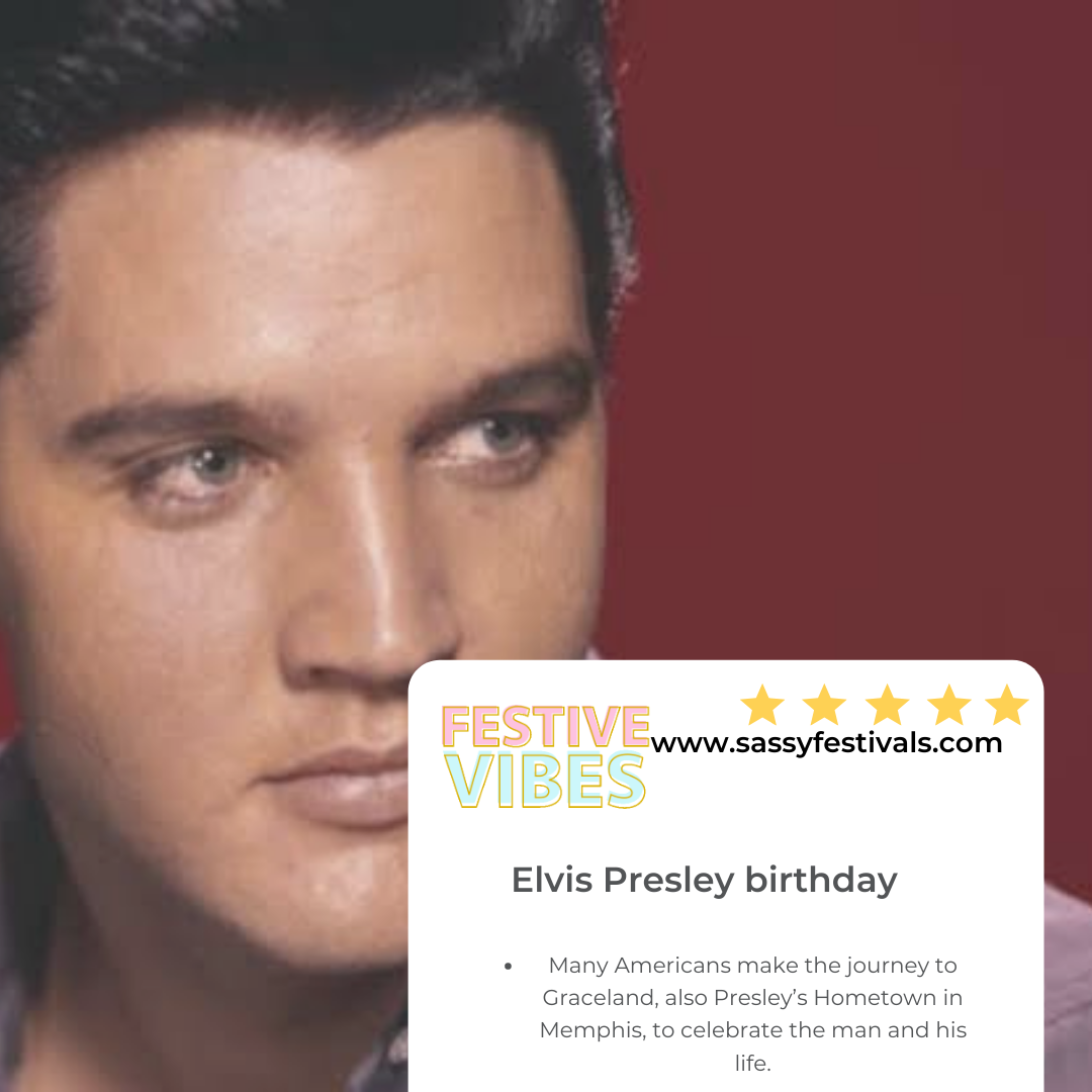 Elvis Presley 86th birthday celebration 2021 important information Date ...