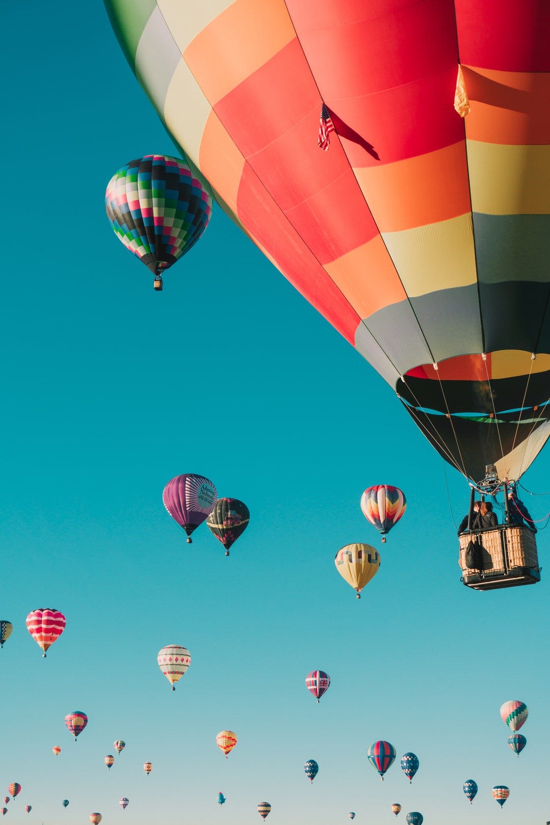 hot air balloon rides for couples